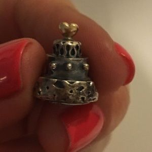 Pandora birthday cake charm